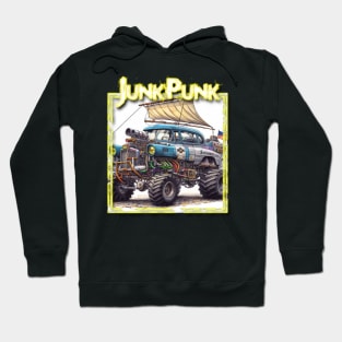 JunkPunk - Jacked Blue Chev - WelshDesigns Hoodie